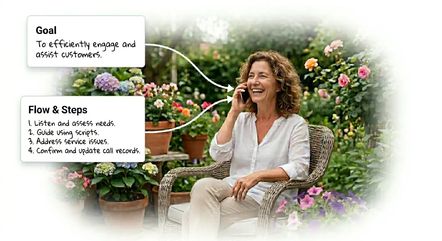 Custom call flow configuration